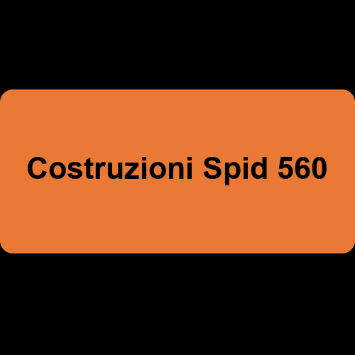 Costruzioni Spid 560